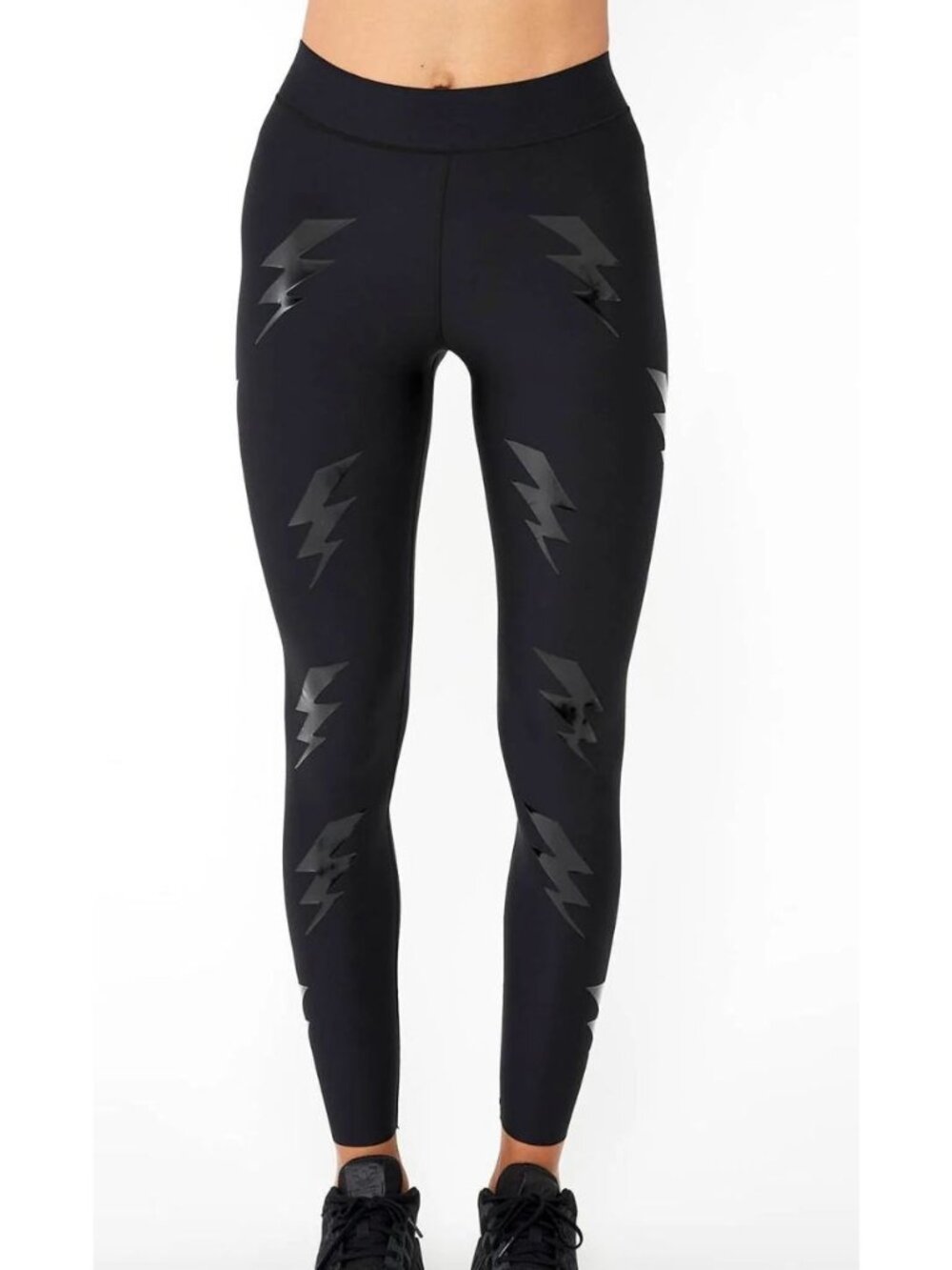 NWT Ultracor Ultra High Silk Bolt Leggings Black Size Small